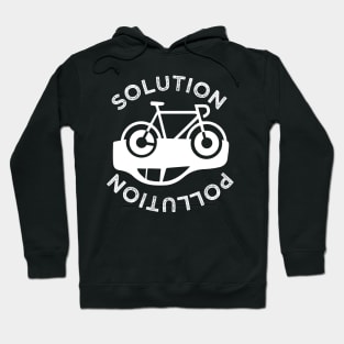 Solution for pollution Bicycling Cycling Environment Hoodie